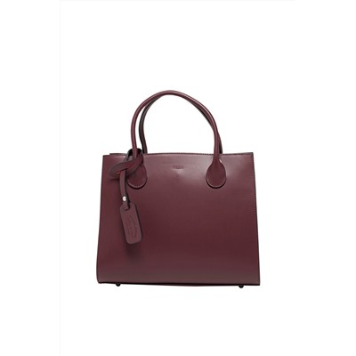 Bolso de piel Trip Burdeos