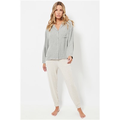Camisa de pijama - Gris