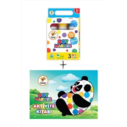 Lino Dot Markers 3'lı Aktivite Kitabı Seti ld3