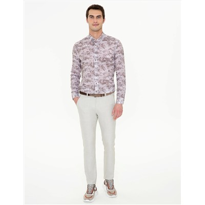 Vizon Slim Fit Uzun Kollu Gömlek