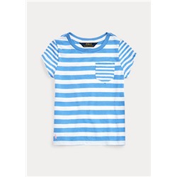 Girls 2-6x Striped Cotton Jersey Tee