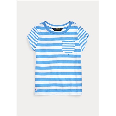 Girls 2-6x Striped Cotton Jersey Tee