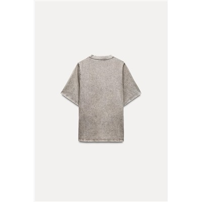 FADED-EFFECT T-SHIRT
