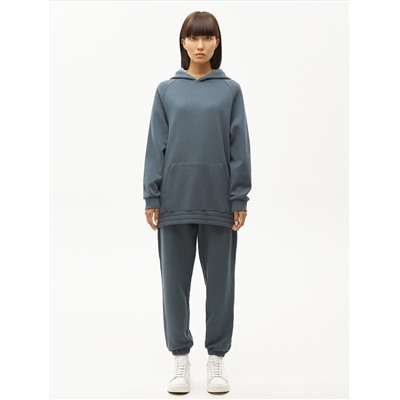 ТРИКОТАЖНОЕ OVERSIZE ХУДИ ИЗ ПЕРЕРАБОТАННЫХ МАТЕРИАЛОВ