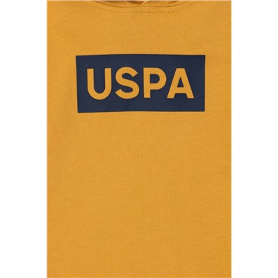 Erkek Çocuk Hardal Basic Sweatshirt