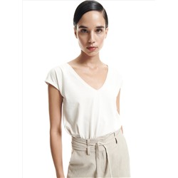 T-Shirt im Kimono-Stil
