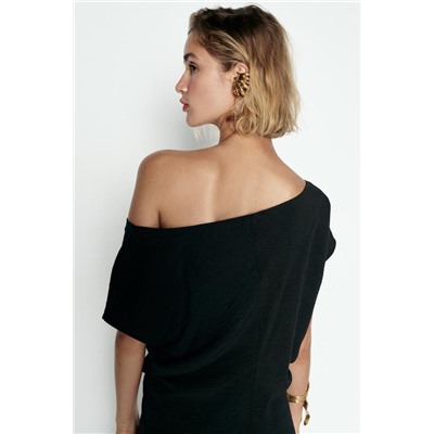 VESTIDO FLUIDO PLIEGUES