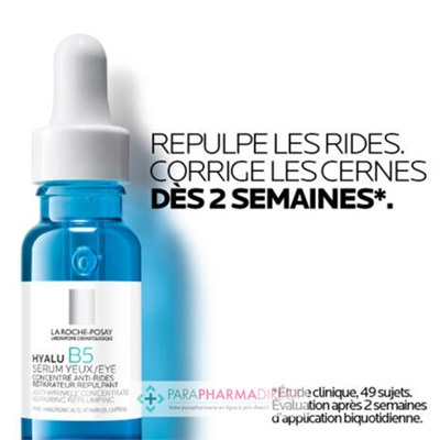 La Roche Posay Hyalu B5 Sérum Yeux - Concentré Anti-Rides 15ml