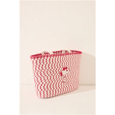 Bolso mediano shoper Snoopy