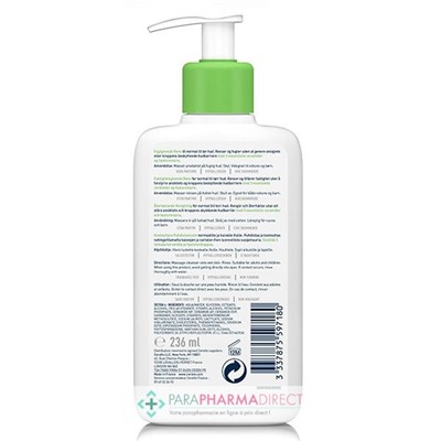 Cerave Crème Lavante Hydratante - Peaux Normales à Sèches 236ml