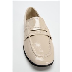 PATENT-FINISH LOAFERS