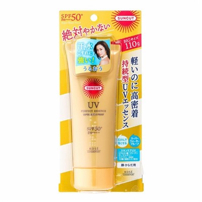 KOSE SUNCUT Perfect Солнцезащитная эссенция для лица и тела SPF50+PA++++ 110g
