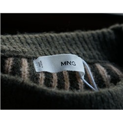 Жаккардовый шерстяной свитер MN*G