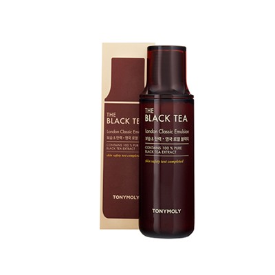 TONYMOLY THE BLACK TEA London Classic Emulsion Антивозрастная эмульсия для лица с экстрактом английского черного чая 160мл
