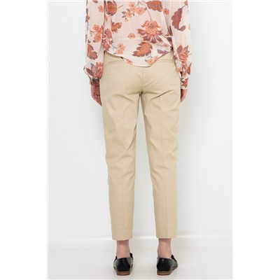 Pantalón pitillo Beige