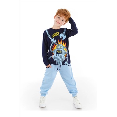 DenokidsClang Erkek Çocuk T-shirt Pantolon Takım