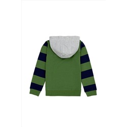 Erkek Çocuk Yeşil Sweatshirt