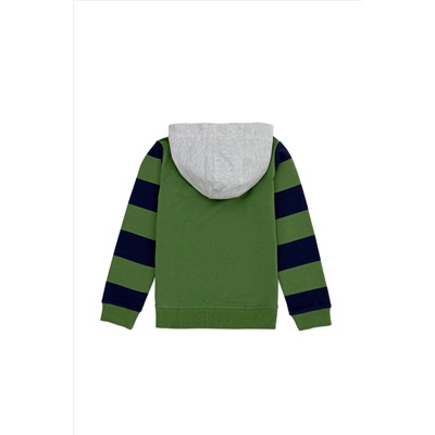 Erkek Çocuk Yeşil Sweatshirt