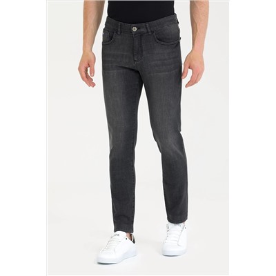 Erkek Siyah Jean Pantolon