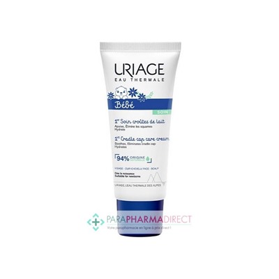 Uriage Bébé 1er Soin Croûtes de Lait Crème Régulatrice Apaisante 40ml