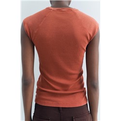 FADED COTTON T-SHIRT