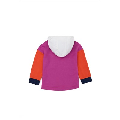Kız Çocuk Menekşe Sweatshirt