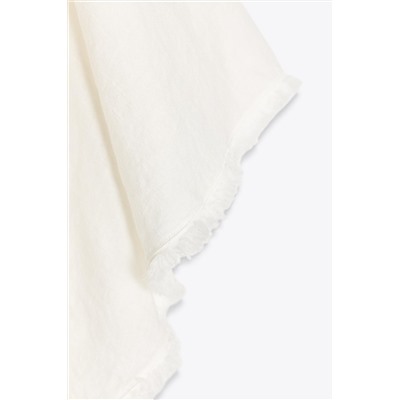 ZW COLLECTION 100% LINEN ASYMMETRIC DRESS