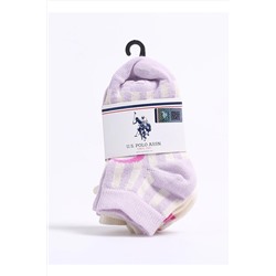 U.S. Polo Assn. Çorap, 9-10 Yaş, Pembe 5002996337