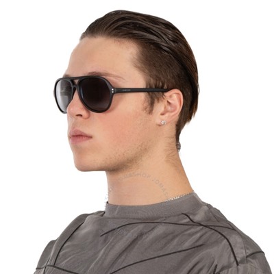 Grey Pilot Men's Sunglasses Item No. CK19532S 001 58