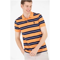 Erkek Turuncu Polo Yaka Tişört