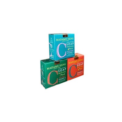 Набор из трех сортов мыла с витамином C «Мадам Хенг» (Таиланд) 3*150 гр / Madame Heng Vitamin C soap 3 ps *150 g