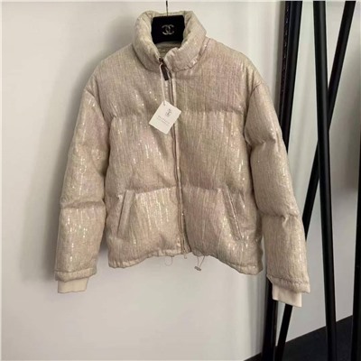 Куртка-пуховик с пайетками  Brunell*o Cucinell*i