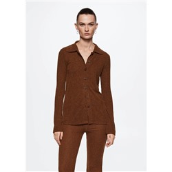 Pantalón flare canalé -  Mujer | MANGO OUTLET Melilla