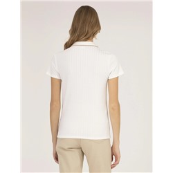 Ekru Slim Fit Tişört