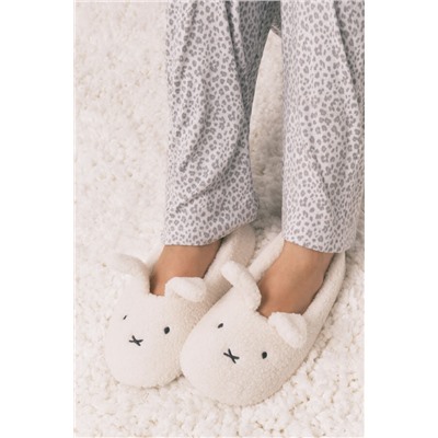 Zapatillas casa bailarinas borrego Miffy