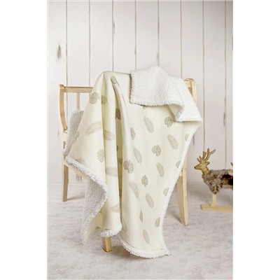 HAMUR Fluffy Bebek Battaniyesi 80x100 Cm Melis Koyun Tüyü Battaniye E11BC0550259HM