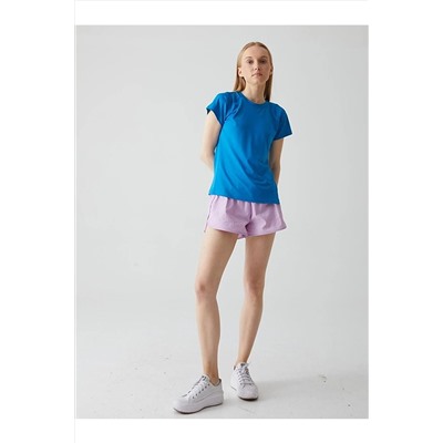 Ltb Dokulu Spor Mavi T-shırt TYC00807541545