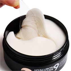 Hyaluron Dark Benone Peptide9 Ampoule Eye Patch, Осветляющие патчи против пигментации с жемчужной и бриллиантовой пудрой