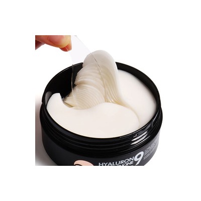 Hyaluron Dark Benone Peptide9 Ampoule Eye Patch, Осветляющие патчи против пигментации с жемчужной и бриллиантовой пудрой