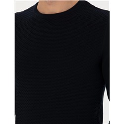 Açık Lacivert Slim Fit Kazak