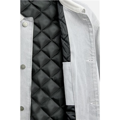 CHAQUETA DENIM CUELLO CONTRASTE LIMITED EDITION