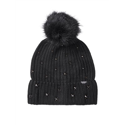 VICTORIA'S SECRET Pom-Pom Hat