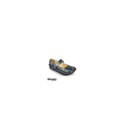 Alegria Blue Collage Paloma Clog