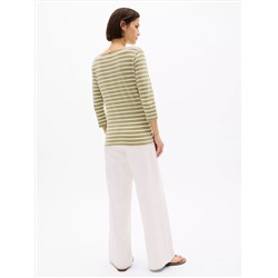 Stripe Boatneck T-Shirt