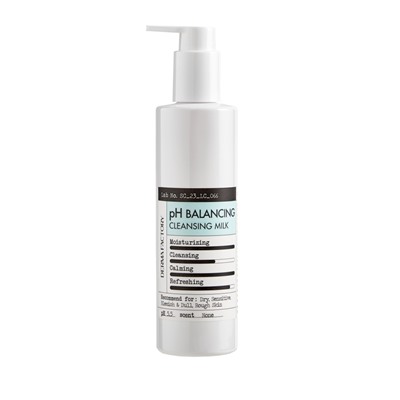 Derma Factory pH BALANCING CLEANSING MILK Низкокислотное очищающее молочко с пантенолом 240мл