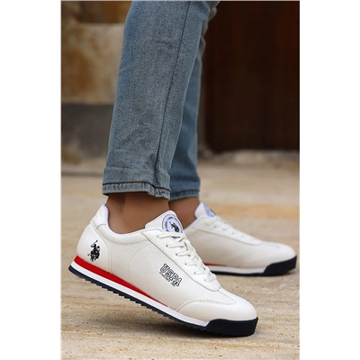U.S. Polo Assn. Erkek Beyaz Us Polo Assn Deep Summer Sneaker Ayakkabı 100378588 0100378588 TYC00149533549