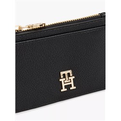 Monogram Zip Card Holder with Key Leash