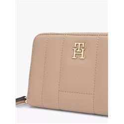 Quilted Medium Zip-Around Wallet
