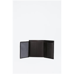 Cartera de piel Hilliop Negro