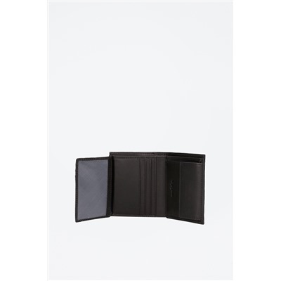 Cartera de piel Hilliop Negro